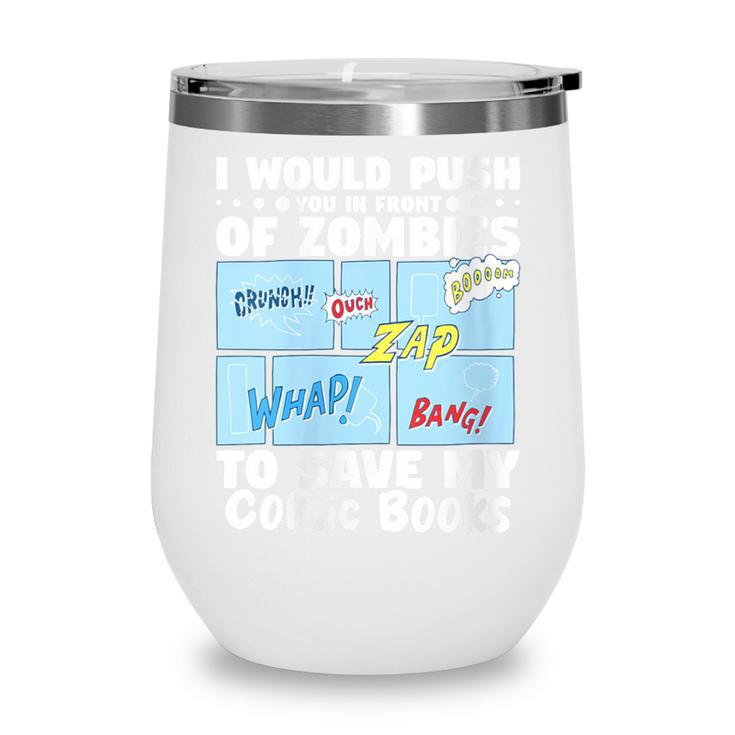 Comics Collecting Book Collector Guide Comics Lover Wine Tumbler