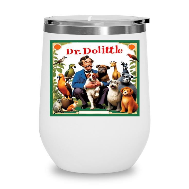 Dr Dolittle Children's Book Cover Premium Tri-Blend Wine Tumbler