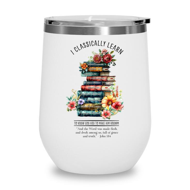 Essentials Classical Conversations CC Tutor Books Wine Tumbler