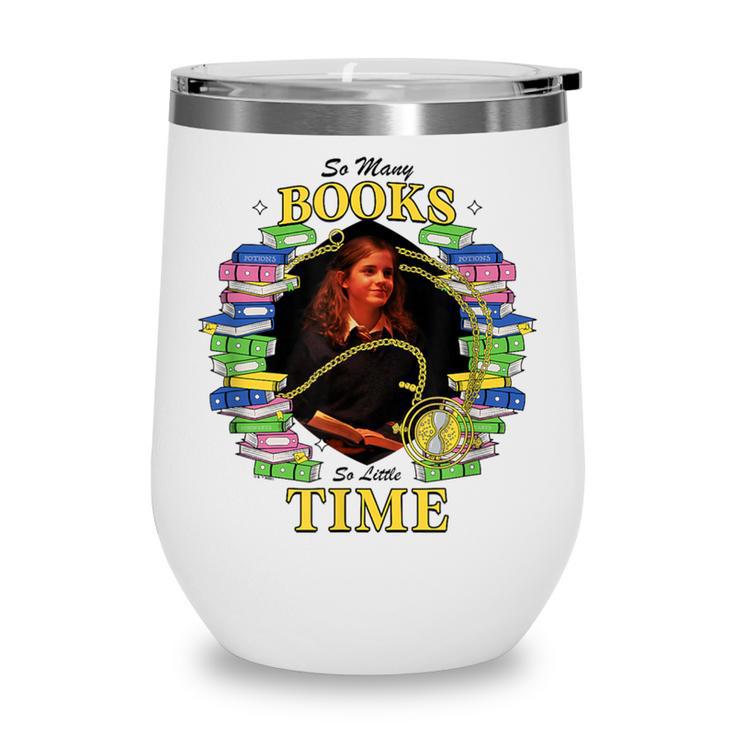 Harry Potter Hermione So Many Books So Little Time Portrait Wine Tumbler