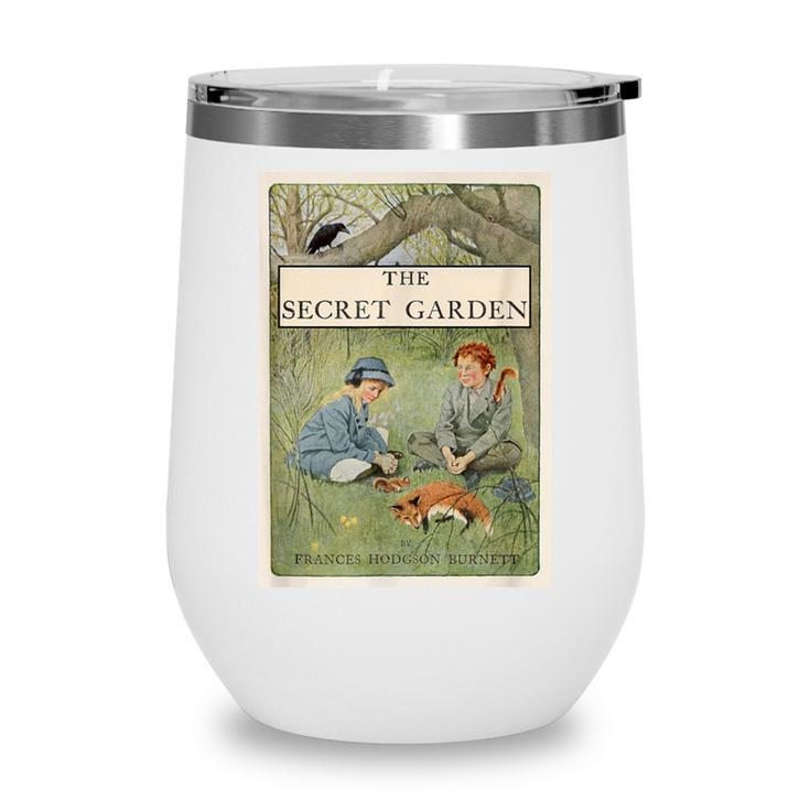 The Secret Garden Book Wine Tumbler