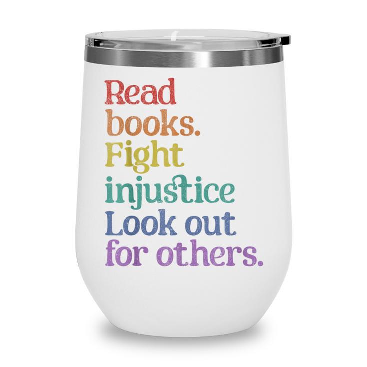 Stop Book Banning Pro Library Wine Tumbler