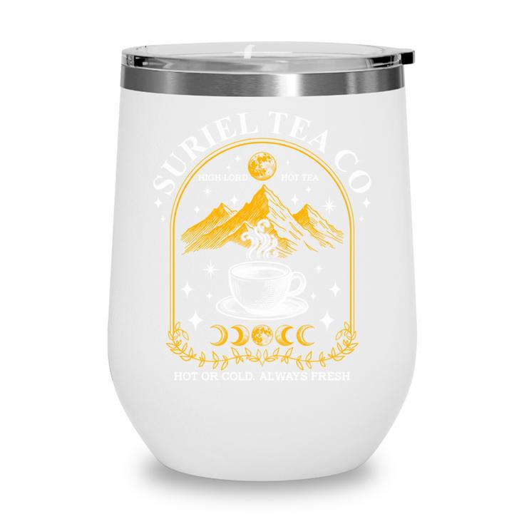 Suriel Tea Co Hot Or Cold Always Fresh Reader Book Lover Wine Tumbler