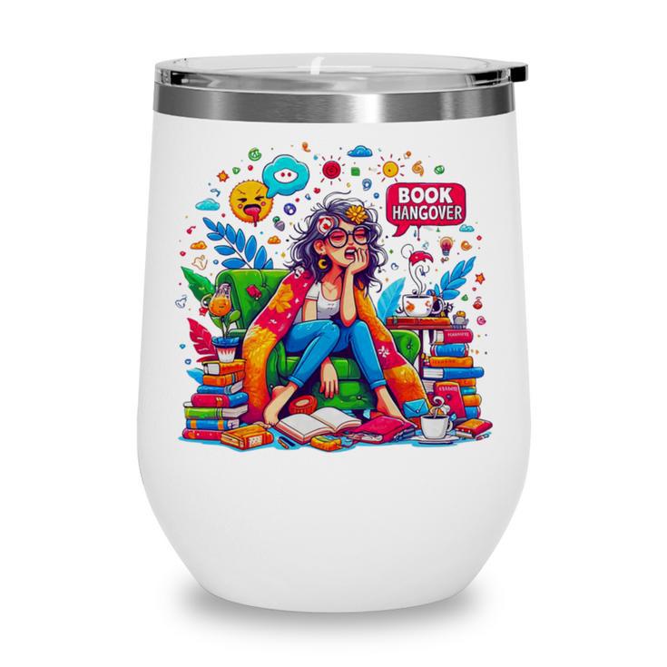 Woman Book Lover Book Hangover Woman Premium Tri-Blend Wine Tumbler