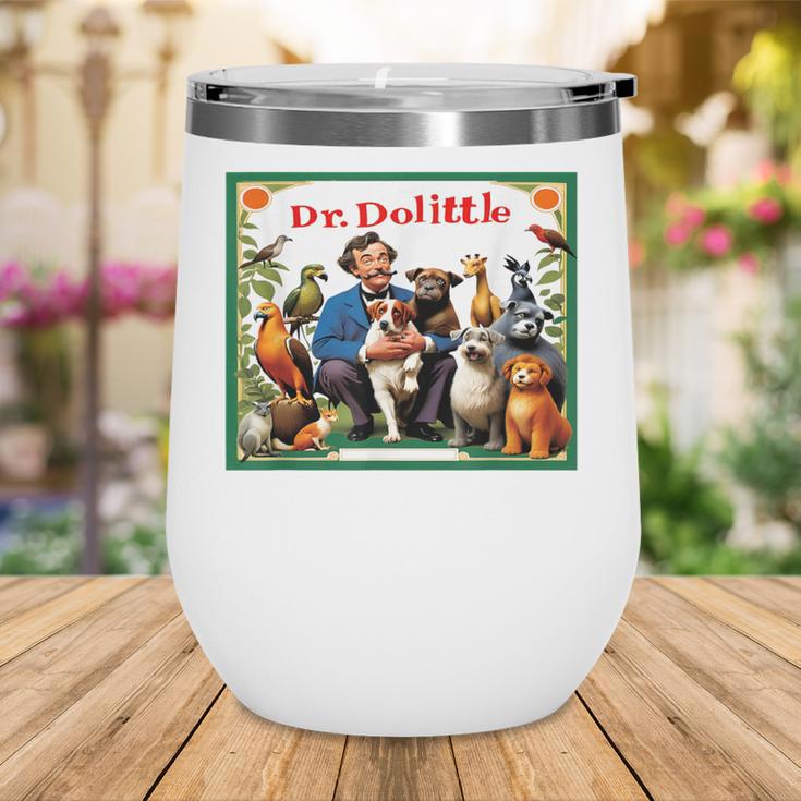 Animal Doctor & Communicator Dr Dolittle Children's Book Cover Wine Tumbler