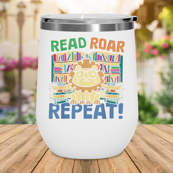 Animals Read Reading Book Library First Day Of School Kids Wine Tumbler Animals Read Reading Book Library First Day Of School Kids Wine Tumbler