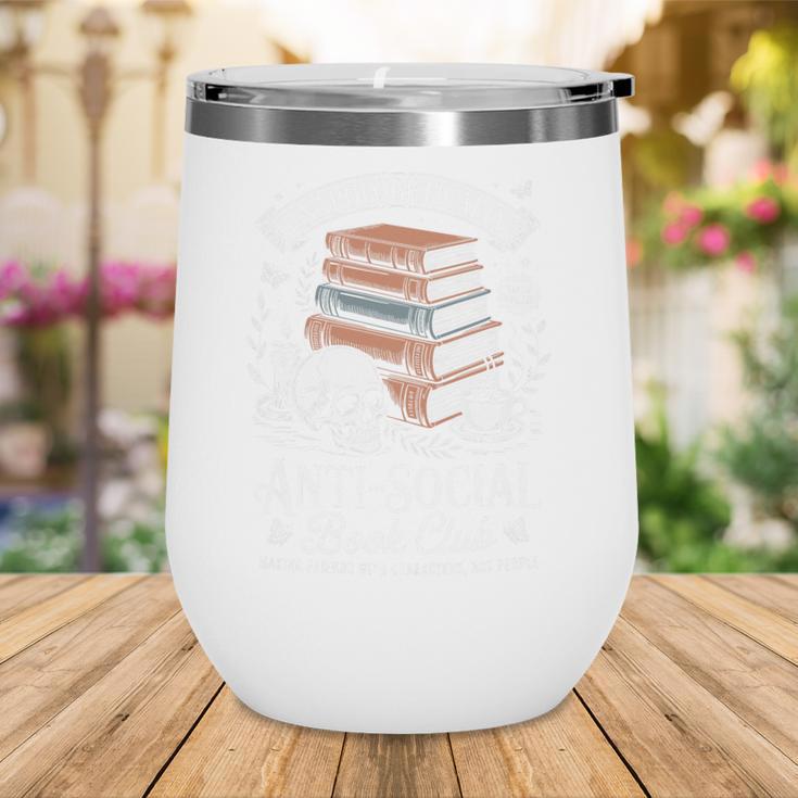 Anti-Social Book Club Reader Books & Coffee Dark Academia Premium Tri-Blend Wine Tumbler Anti-Social Book Club Reader Books & Coffee Dark Academia Premium Tri-Blend Wine Tumbler