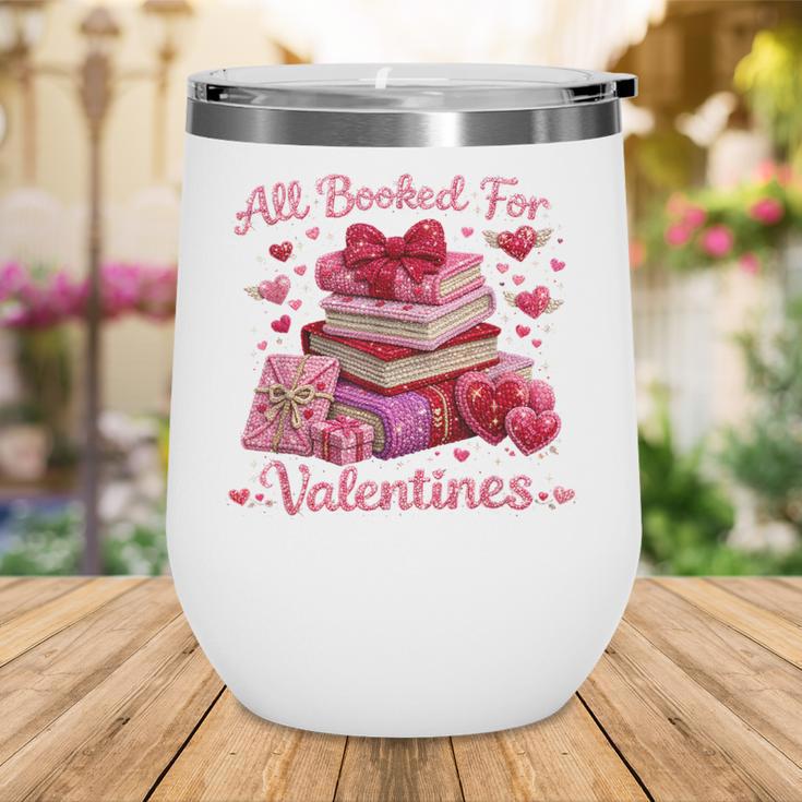 All Booked Valentine's Girly Teacher Coquette Love Wine Tumbler All Booked Valentine's Girly Teacher Coquette Love Wine Tumbler