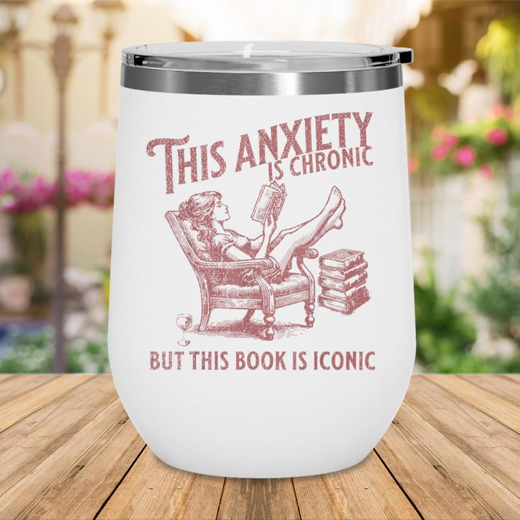 Bookish Graphic For Book Lover Reader Girl Women Wine Tumbler
