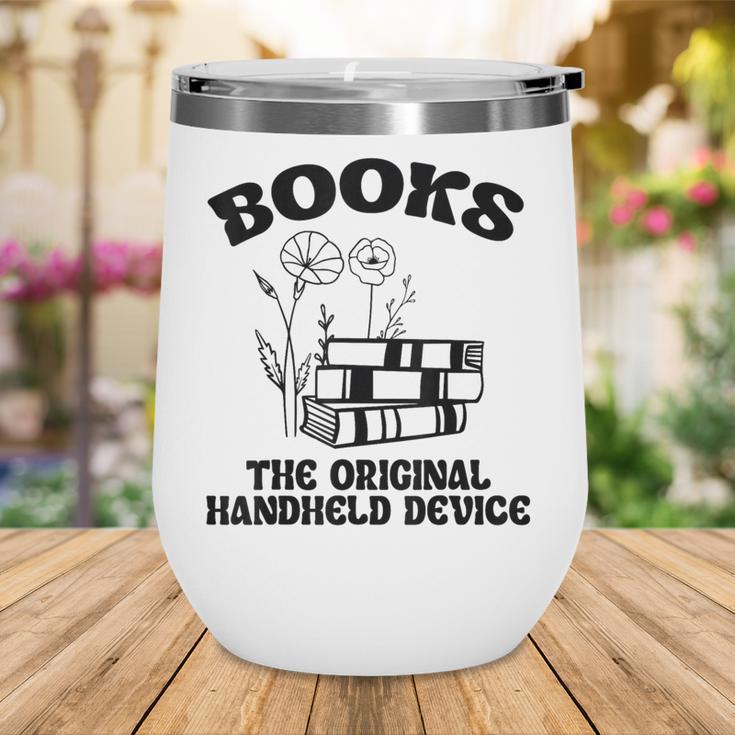 Books The Original Handheld Device Book Lover Wine Tumbler