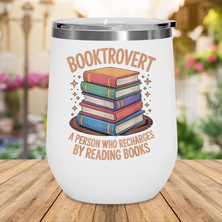 Booktrovert Literature Book Reading Books Reader Wine Tumbler Booktrovert Literature Book Reading Books Reader Wine Tumbler