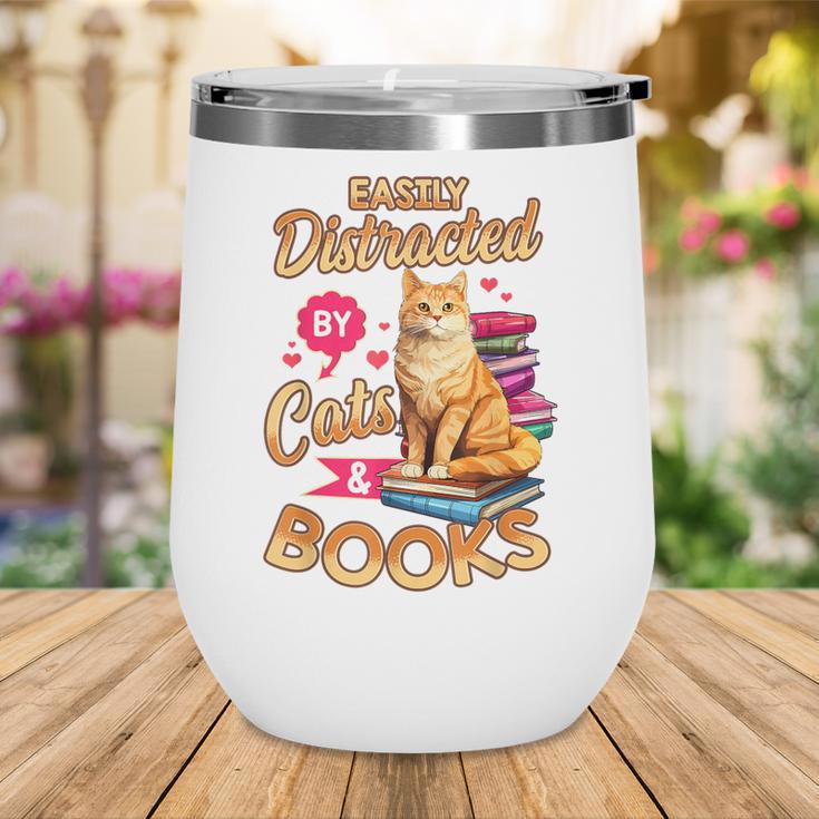 Cat Shirts For Women Book Lover Shirt Cats And Books Wine Tumbler Cat Shirts For Women Book Lover Shirt Cats And Books Wine Tumbler