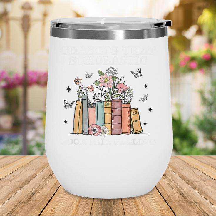 Chasing That Scholastic Book Fair Feeling Apparel Wine Tumbler