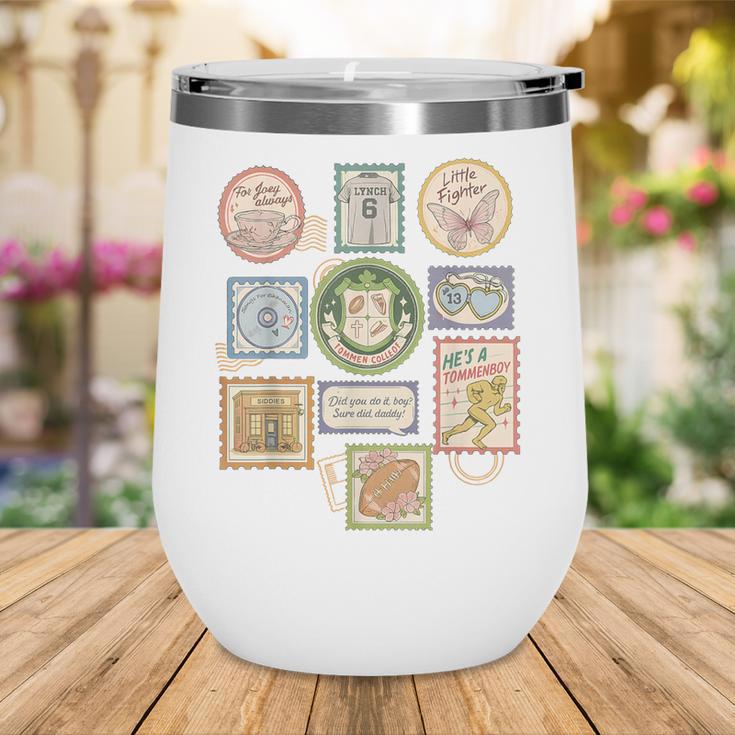 Coquette Boys Of Tommen Books Stamp Tommen College Tees Wine Tumbler Coquette Boys Of Tommen Books Stamp Tommen College Tees Wine Tumbler