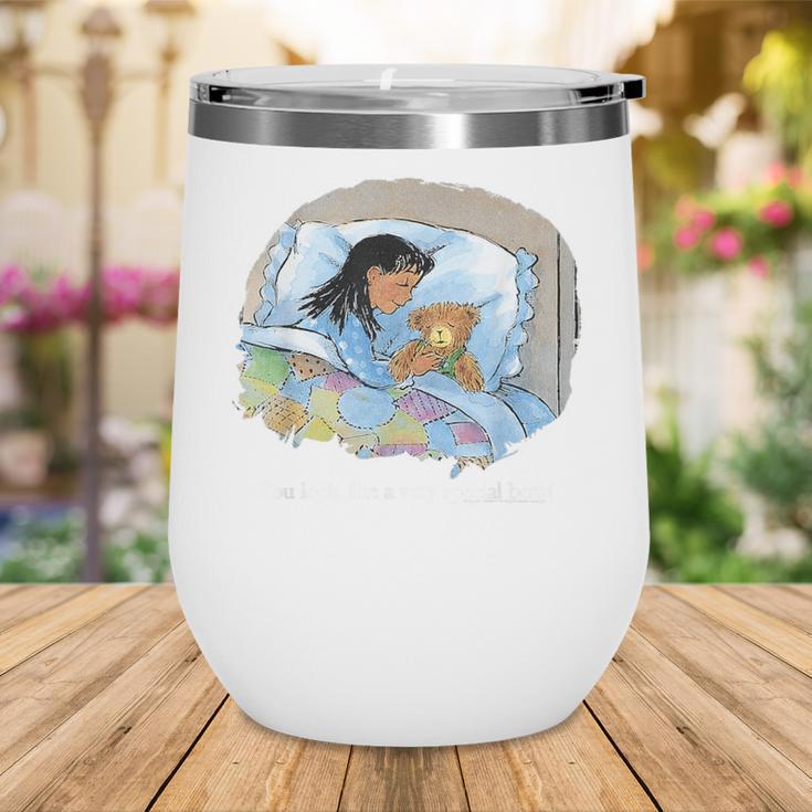 Corduroy A Very Special Bear Illustrated Children's Book Wine Tumbler