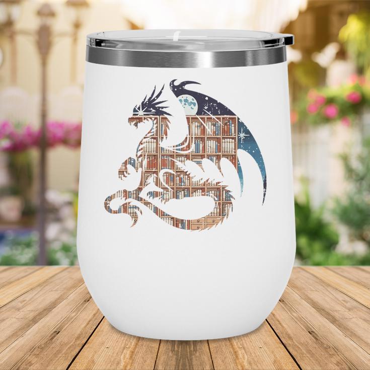 Dragon Silhouette Books Librarian Bookworm Women Men Kids Wine Tumbler Dragon Silhouette Books Librarian Bookworm Women Men Kids Wine Tumbler