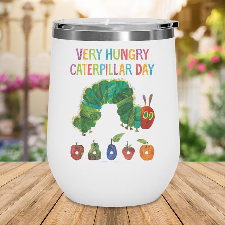 Eric Carle Very Hungry Caterpillar Day Children's Book Wine Tumbler Eric Carle Very Hungry Caterpillar Day Children's Book Wine Tumbler
