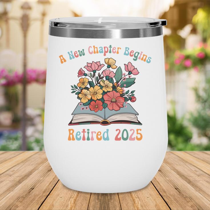Floral Book Officially Retired 2025 A New Chapter Begins Wine Tumbler Floral Book Officially Retired 2025 A New Chapter Begins Wine Tumbler