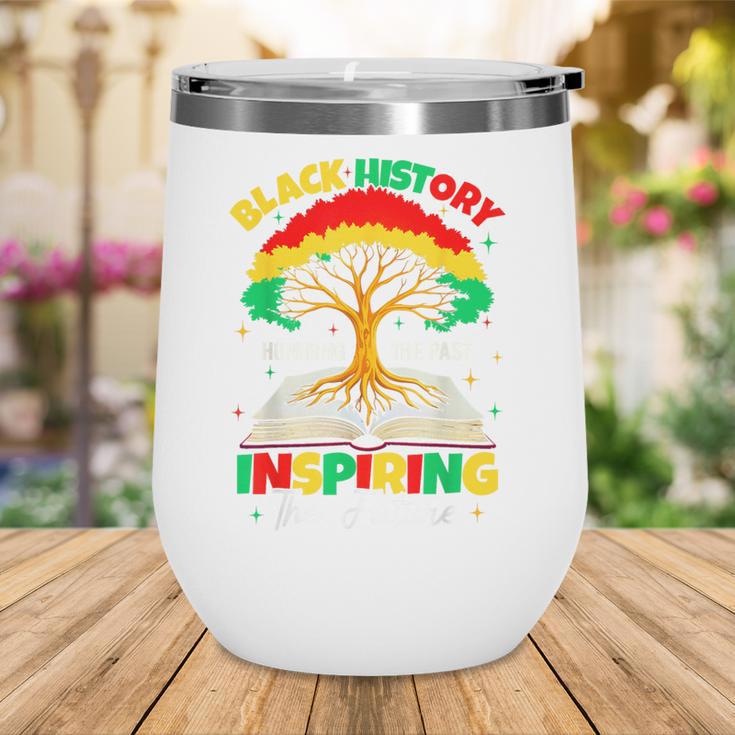 Honoring Past Inspiring Future History Month Book Tree Wine Tumbler Honoring Past Inspiring Future History Month Book Tree Wine Tumbler