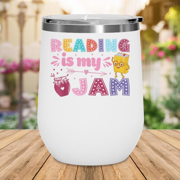 Kids Reading Book Lover Reading Is My Jam Wine Tumbler Kids Reading Book Lover Reading Is My Jam Wine Tumbler