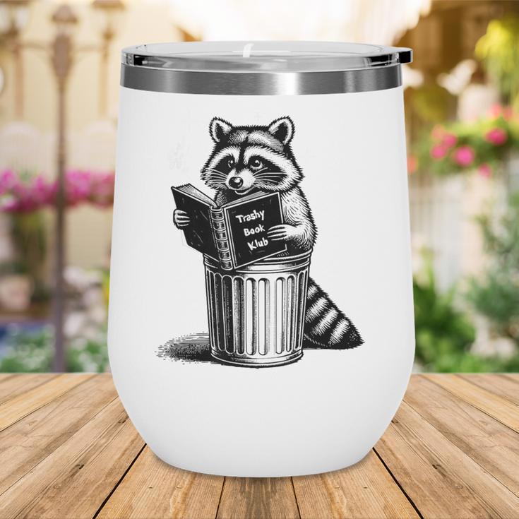I Love Trashy Book Club Raccoon No Shelf Control Weirdcore Wine Tumbler I Love Trashy Book Club Raccoon No Shelf Control Weirdcore Wine Tumbler