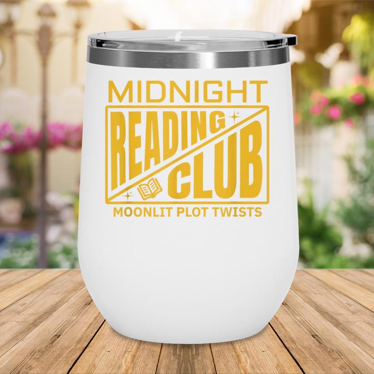 Midnight Reading Club Night Owl Book Readers Wine Tumbler Midnight Reading Club Night Owl Book Readers Wine Tumbler