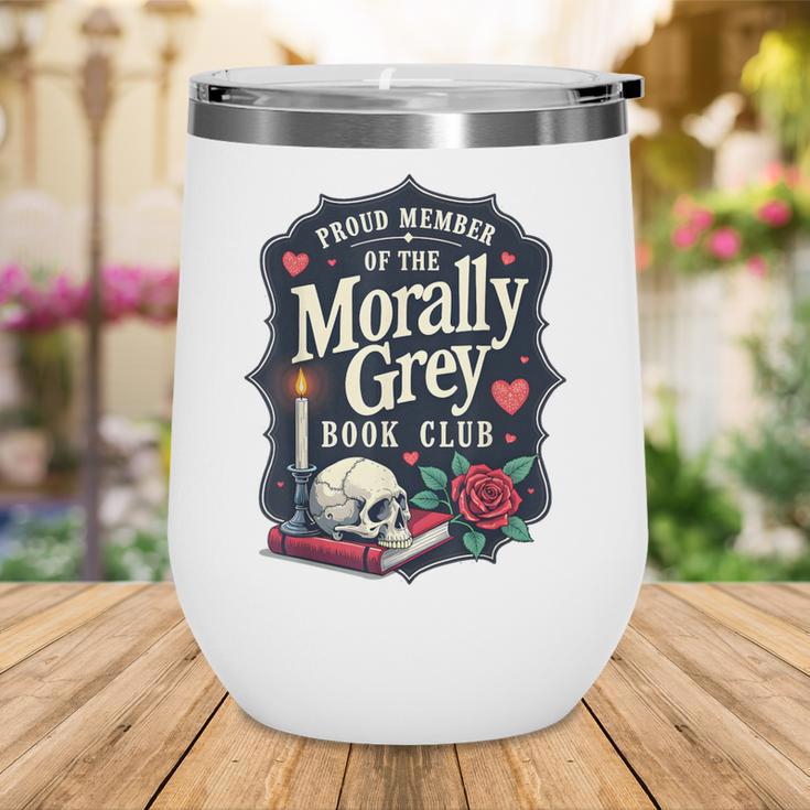 Morally Grey Merch Dark Romance Romantasy Smutty Book Lover Wine Tumbler Morally Grey Merch Dark Romance Romantasy Smutty Book Lover Wine Tumbler