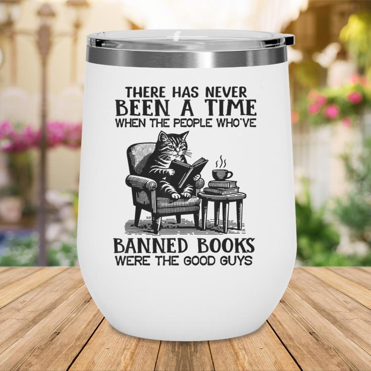 The People Who'Ve Banned Books Were The Good Guys Wine Tumbler The People Who'Ve Banned Books Were The Good Guys Wine Tumbler