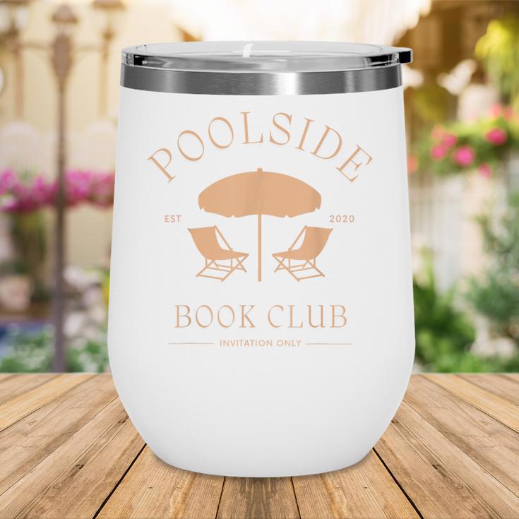 Poolside Book Club Summer Reading Book Lover Swimming Shirt For Men Women Wine Tumbler Poolside Book Club Summer Reading Book Lover Swimming Shirt For Men Women Wine Tumbler
