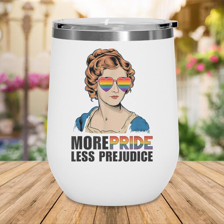 Pride And Prejudice Book Jane Austen Merch LGBTQ Wine Tumbler