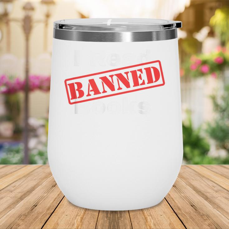 I Read Banned Books Censored Red Stamp Reading Librarian Wine Tumbler I Read Banned Books Censored Red Stamp Reading Librarian Wine Tumbler