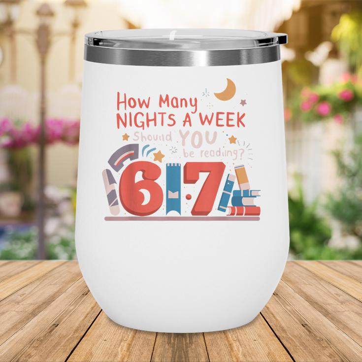 Reading 67 Meme English Teacher 67 Book Lover Humor Wine Tumbler