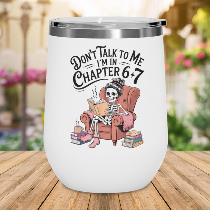 Reading 67 Six Seven Meme English Teacher Book Lover Wine Tumbler