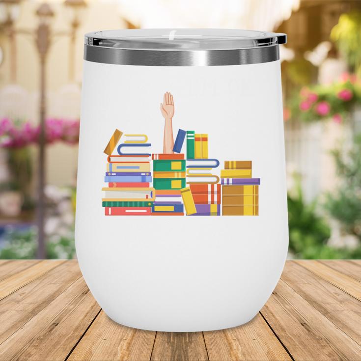 Reading Books Librarian Reader Nerd I'm Ok Teacher Wine Tumbler Reading Books Librarian Reader Nerd I'm Ok Teacher Wine Tumbler
