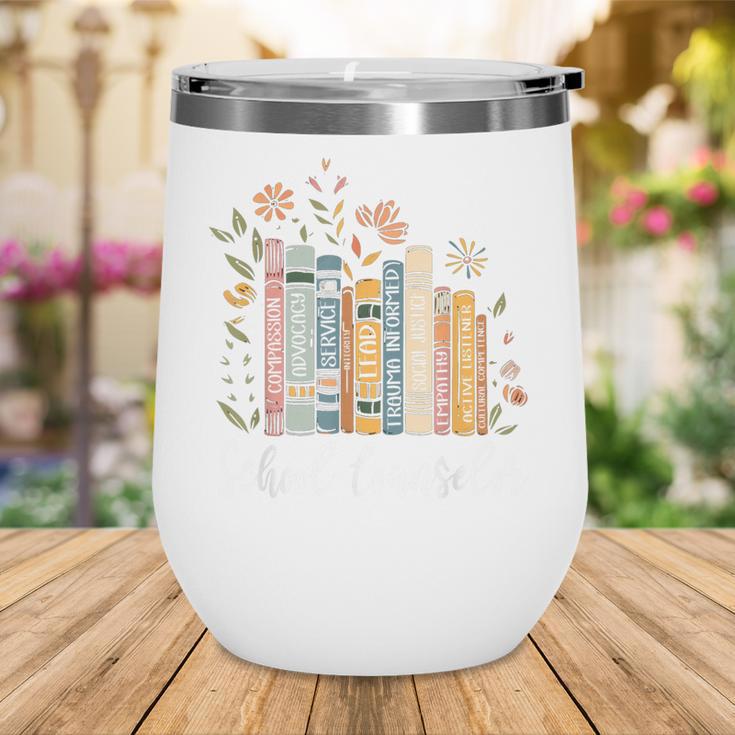 School Counselor Wildflower Books National School Counseling Wine Tumbler School Counselor Wildflower Books National School Counseling Wine Tumbler