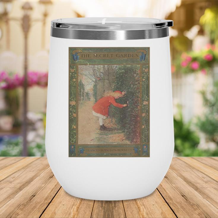 The Secret Garden Book Cover Wine Tumbler
