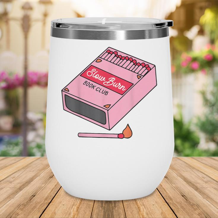 Slow Burn Book Club Wine Tumbler