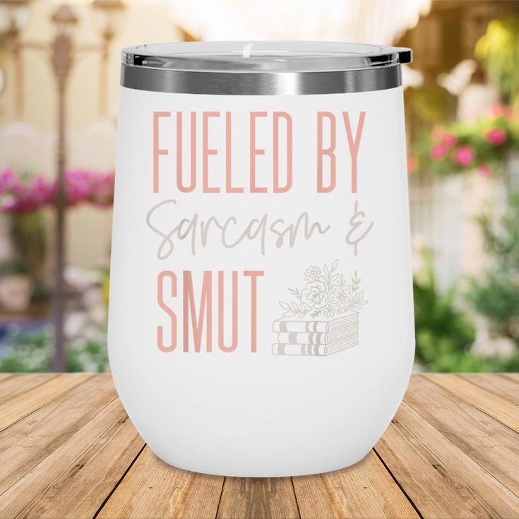 Smutty Book Lover Women Fueled By Sarcasm And Smut Spicy Wine Tumbler Smutty Book Lover Women Fueled By Sarcasm And Smut Spicy Wine Tumbler