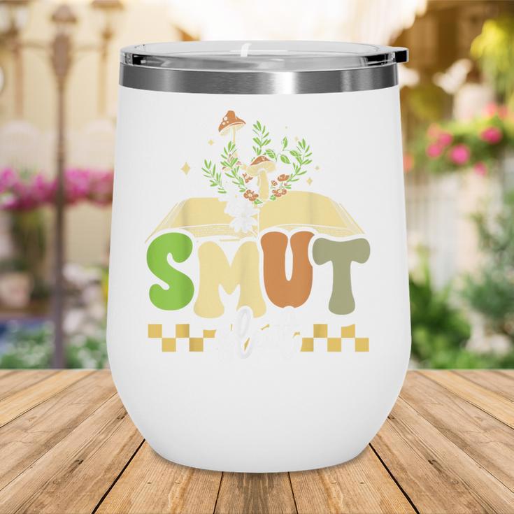 Spicy Book Lover Smut Slut Romance Reading Librarian Wine Tumbler