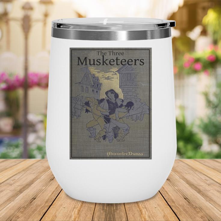 The Three Musketeers Book Cover Wine Tumbler