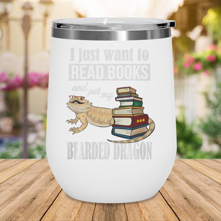 Tiny Dinosaur Read Books & Pet My Bearded Dragon Lover Premium Tri-Blend Wine Tumbler Tiny Dinosaur Read Books & Pet My Bearded Dragon Lover Premium Tri-Blend Wine Tumbler