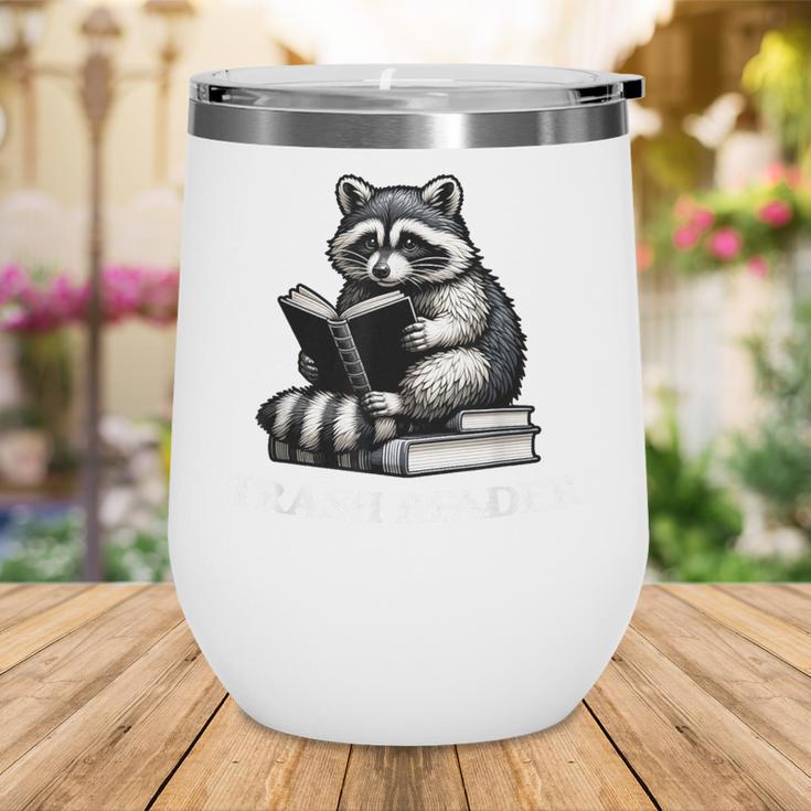 Trash Reader Book Reader Book Lover Book Reader Wine Tumbler Trash Reader Book Reader Book Lover Book Reader Wine Tumbler