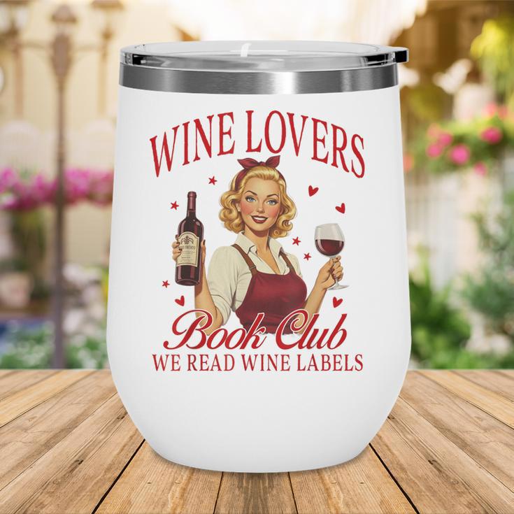 Valentine’s Day Wine Lovers Book Club We Read Wine Labels Wine Tumbler