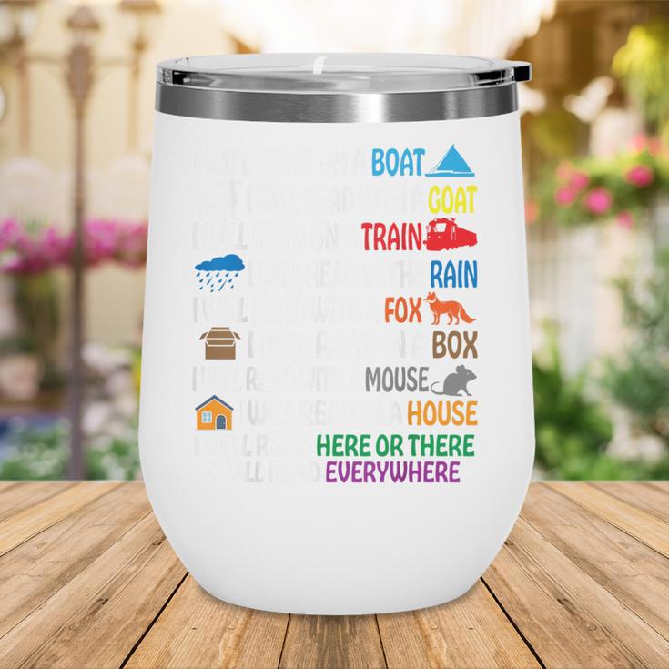 I Will Read Books On A Boat & Everywhere Reading Kids Book Wine Tumbler