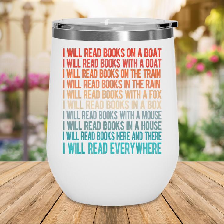 I Will Read Books On A Boat Kids Reading Wine Tumbler