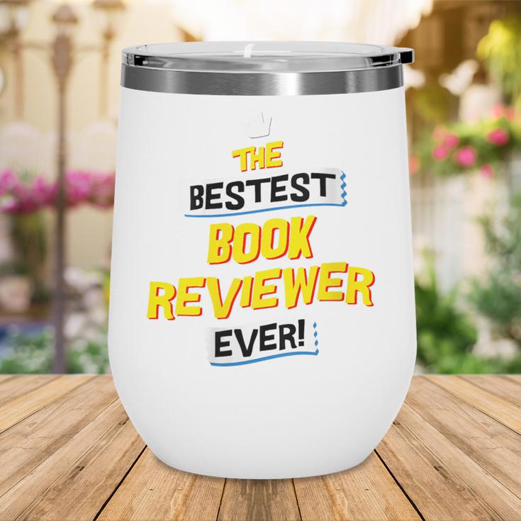 Women's Best Book Reviewer Critic Job Occupation Wine Tumbler Women's Best Book Reviewer Critic Job Occupation Wine Tumbler