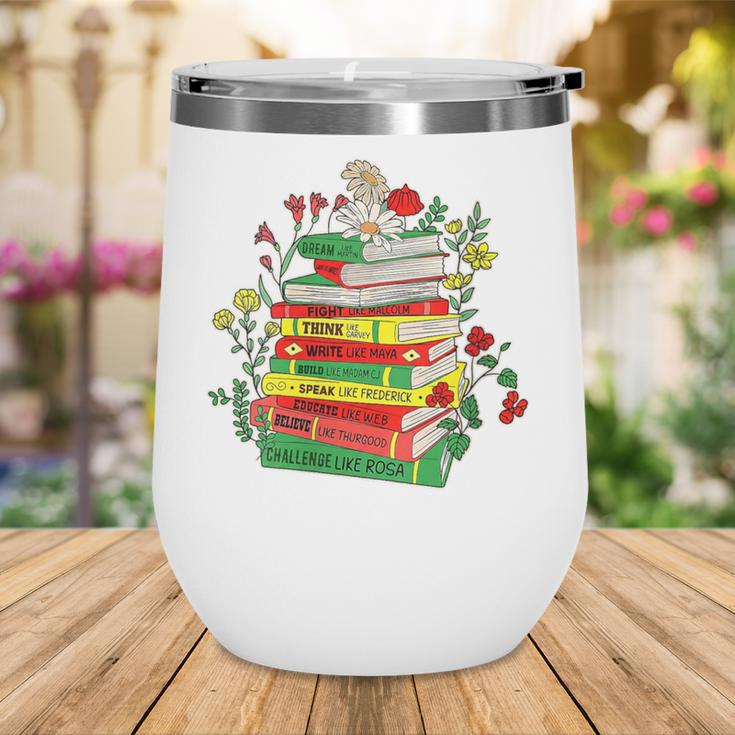 Women's History Month Black History Shirts Book Lover Teacher Wine Tumbler
