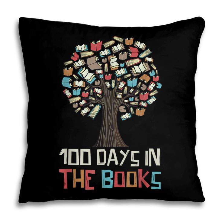 100 Days In The Books Tree Reading Teacher Student 100th Day Pillowcase