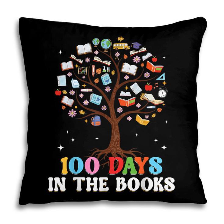 100 Days Of School 100th Day In The Books Reading Teacher Pillowcase