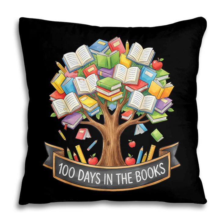 100 Days Of School In The Books Librarian Reading Teacher Pillowcase 100 Days Of School In The Books Librarian Reading Teacher Pillowcase